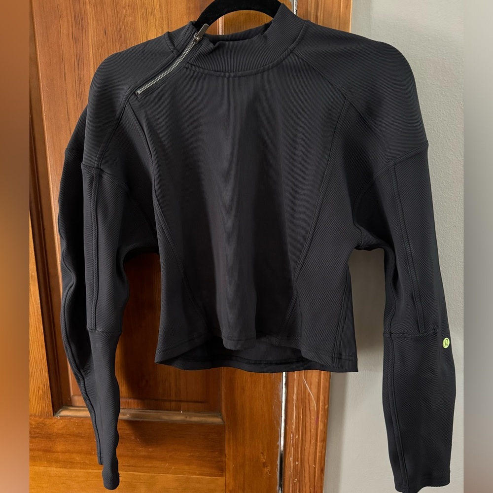 Ribbed luxtreme wide-sleeve